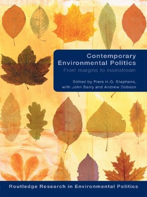 cover image of Contemporary Environmental Politics